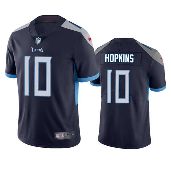 Men & Women & Youth Tennessee Titans #10 DeAndre Hopkins Navy Vapor Untouchable Stitched Jersey